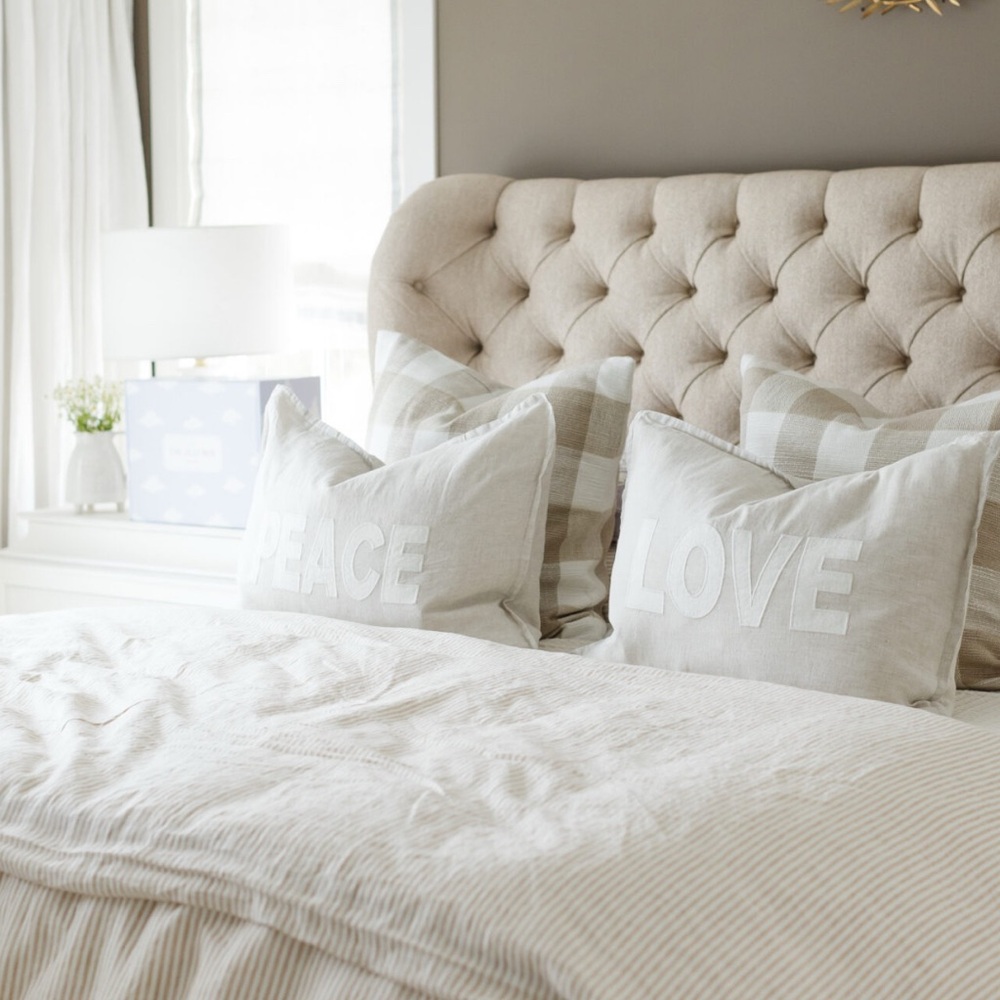 Pom Pom at Home Peace and Love Pillow Shams New